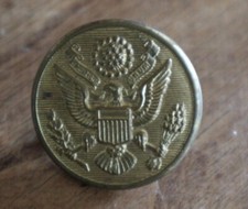 ancien bouton d' uniforme