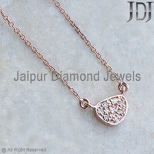 Solide 14k or Rose Naturel