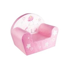 | Fauteuil Club pour Enfant Licorne Rose | L52 x l33 x H42 Cm | Origine Franc...