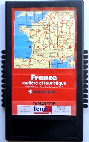 Carte routière mécanique - routière, "mécanique"
