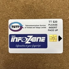 Telecarte Trinidad Et Tobago  Info zone Neuve Sans Blister Luxe Caraïbes