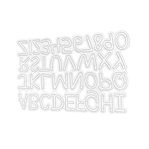 Coupe forme alphabet - coupe, d'alphabet