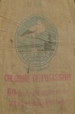 ancien sac toile de jute