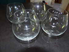 4 verres à Cognac en cristal