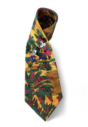 Cravate soie mickey - en,