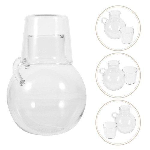 Carafe avec tasse verre pichet - avec,