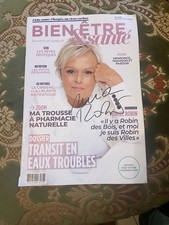 Magazine Bien Etre Sante Muriel Robin Rare Dedicace Autograph