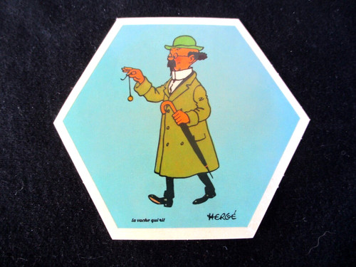 Image tintin vache qui - image,