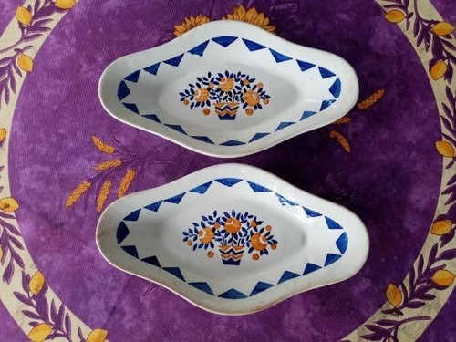 Raviers ancien faience de - 2,