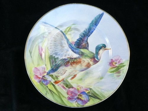 Belle assiette porcelaine - en,