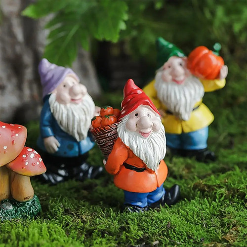 Figurine gnome féerique - figurine,