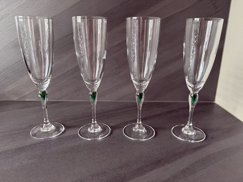 Flûtes champagne cristal - 4,