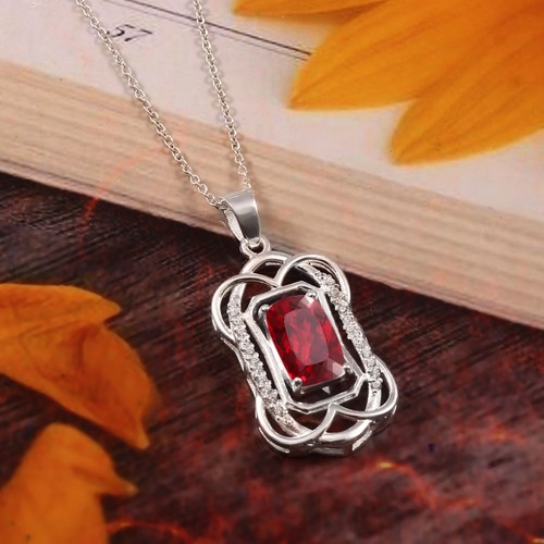 Pendentif burma rubis naturel - pendentif,