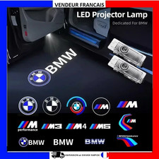 LED Bienvenue Porte Bmw 2/4 Pieces Logo Laser 3D M Performance Angel Wings Race
