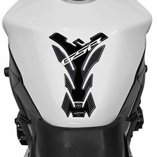 Autocollant Sticker Gel 3D Carbone Compatible Pour Moto Suzuki GSR