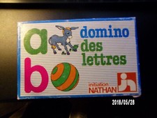 Jeu Domino des lettres Fernand Nathan vintage