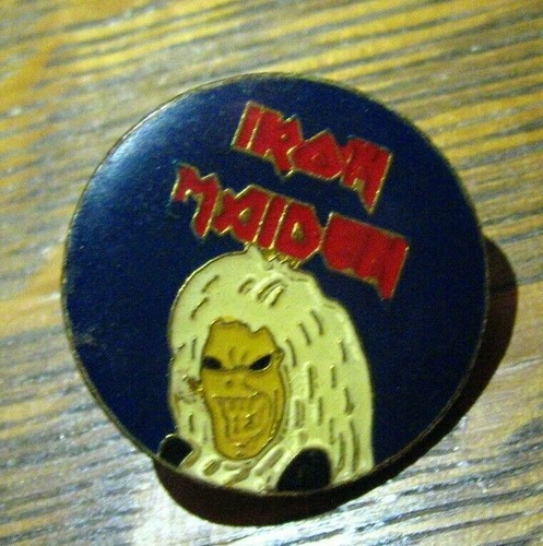 Iron maiden lapel - iron,