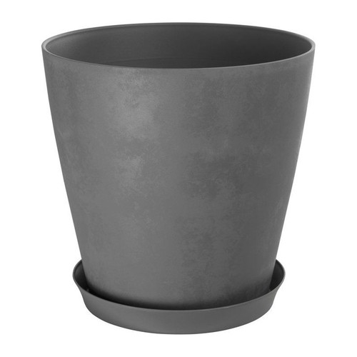 Pot fleurs rond - fleurs, id