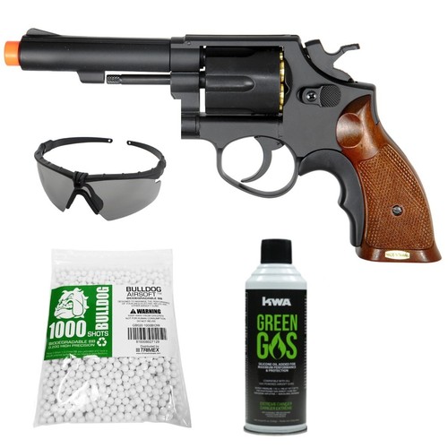 Airsoft revolver pistol metal - airsoft,