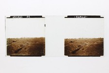 France Abords de Curlu Guerre 14-18 Photo Stereo Th3L1n Plaque de verre Vintage 