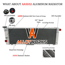 Rangées aluminum radiateur - 4,