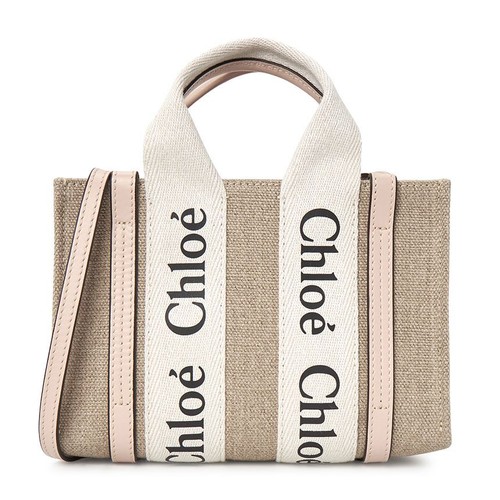 Chloe mini sac tote woody - mini,