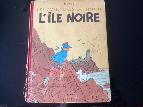 Tintin île noire - -,