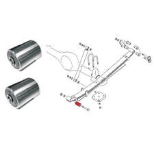 Silentblocs suspension ressort à lames arrières pour Mitsubishi L200 L300