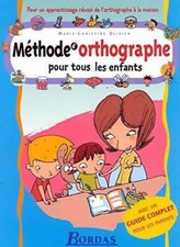 Méthode d'orthographe pour