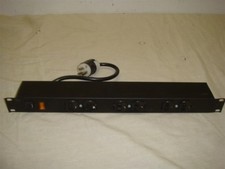 SL WABER 903CB RACK MOUNTED POWER TAP 6 OUTLET 125V-AC 15A AMP POWER SUPPLY 