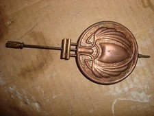 balancier à tige pendule horloge orientale coloniale de type horloge paris