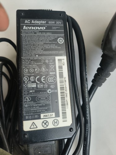 65w 20v chargeur pour lenovo - 20v,