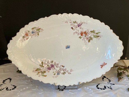 Ancien plat porcelaine - plat, de