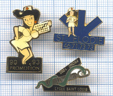 Lot Pins INFIRMIERS