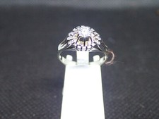 Solitaire en  Or blanc