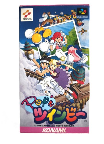 Pop twinbee nintendo super - nintendo,