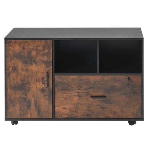 Meuble classeur mobile bois - classeur,