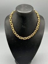 Collier Monet en métal doré