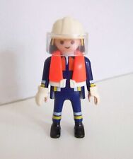 PLAYMOBIL (G2230) POMPIERS - Pompier Homme Bateau Vedette Intervention 4330