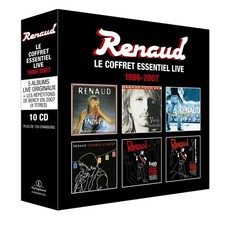 RENAUD Le Coffret Essential Live 1986-2007 (CD)