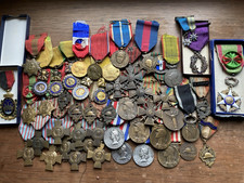 Lot 50 médailles Françaises anciennes , french medals