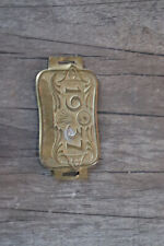 ancienne plaque de vélo 1937