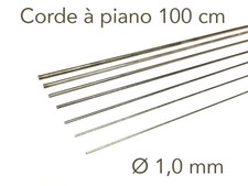 ALBION ALLOYS Corde à piano acier longueur 1 mètre Ø 1.0mm - Albion