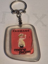 Porte-clés publicitaire vintage “Fromage Mère Picon” – Années 60 