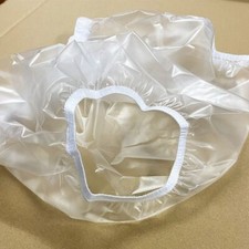 Culottes en plastique PVC plus grandes pour adultes, bébés, couches tissu éponge