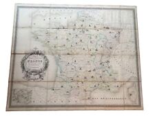 [ CARTE DE FRANCE - RELIGIEUSE ET ADMINISTRATIVE - 1851 ] CATHEDRALES MONUMENTS