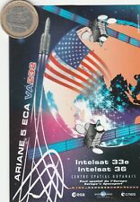 Autocollant. Arianespace  ARIANE 5 ECA VA 232
