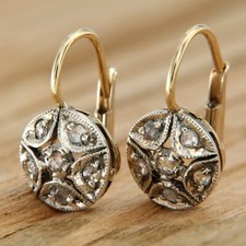 Boucles oreilles or jaune - d'oreilles,