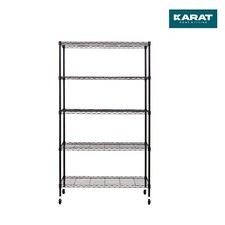 / Corbeille Gitterregal Maya Rouleaux 5 Etages Grille Étagère Métal