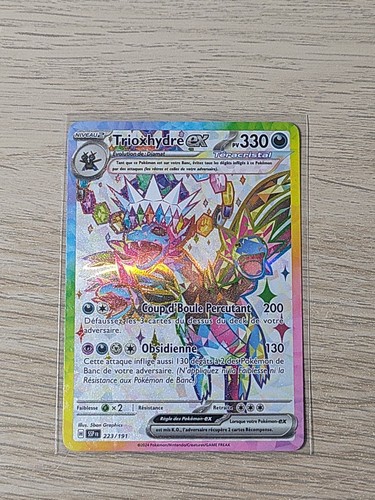 Carte pokemon trioxhydre - pokemon,